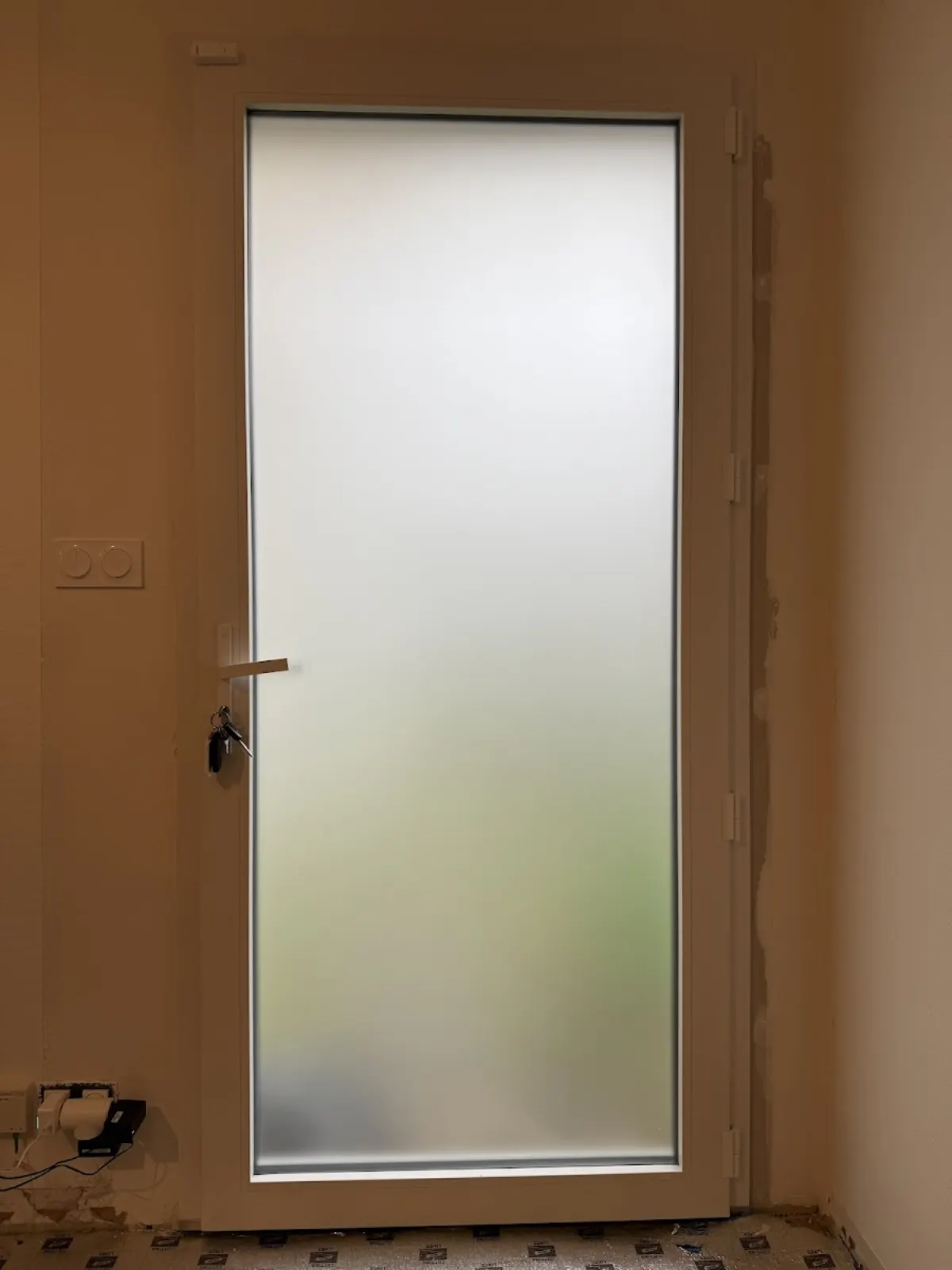 Pose fenêtres et porte d'entrée